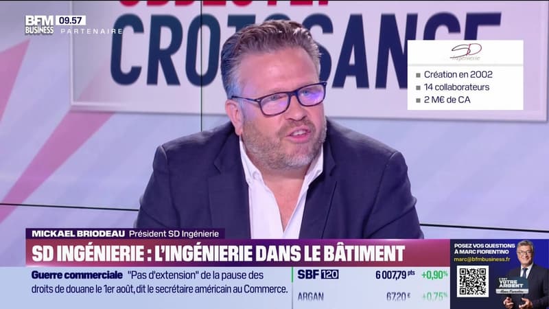 mickael briodeau (sd ingénierie): sd ingénierie, l'ingénierie dans le bâtiment 28/07