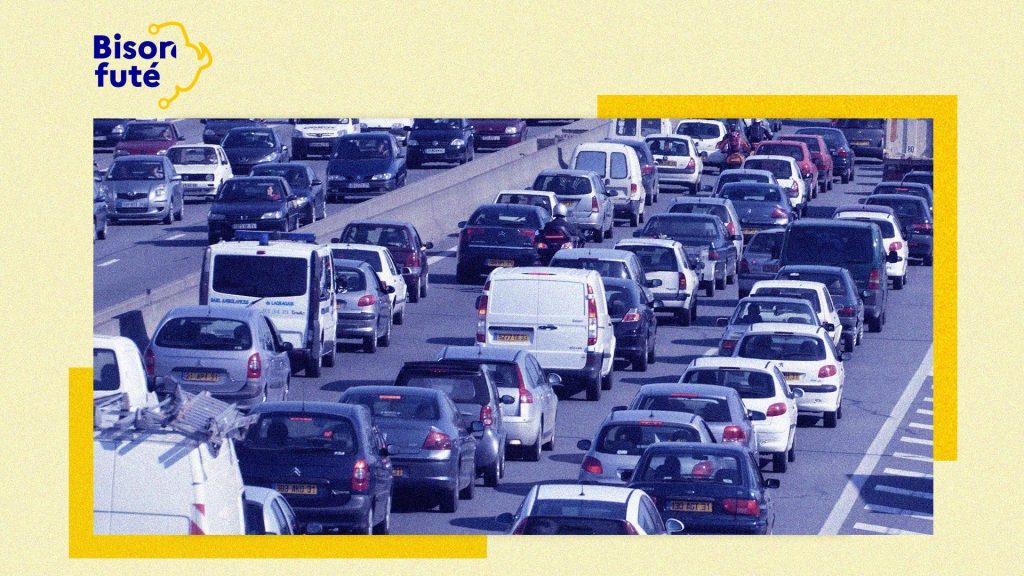plus de 1200 kilomètres de bouchons à midi : circulation difficile ce samedi sur les routes, bison futé voit rouge