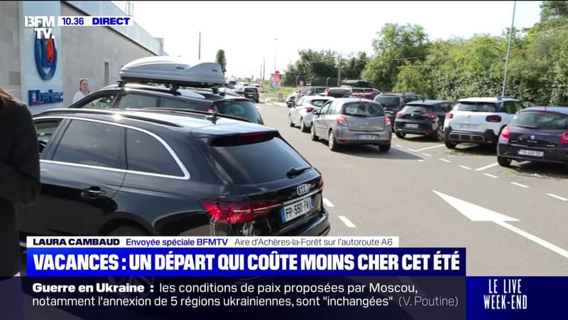 vacances d'été: les prix de l'essence sont au plus bas depuis 2021