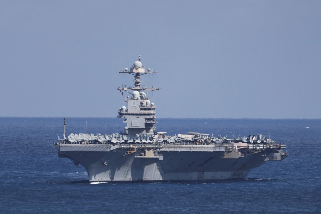 le porte avions ford, un navire américain dernier cri… qui accumule les difficultés techniques