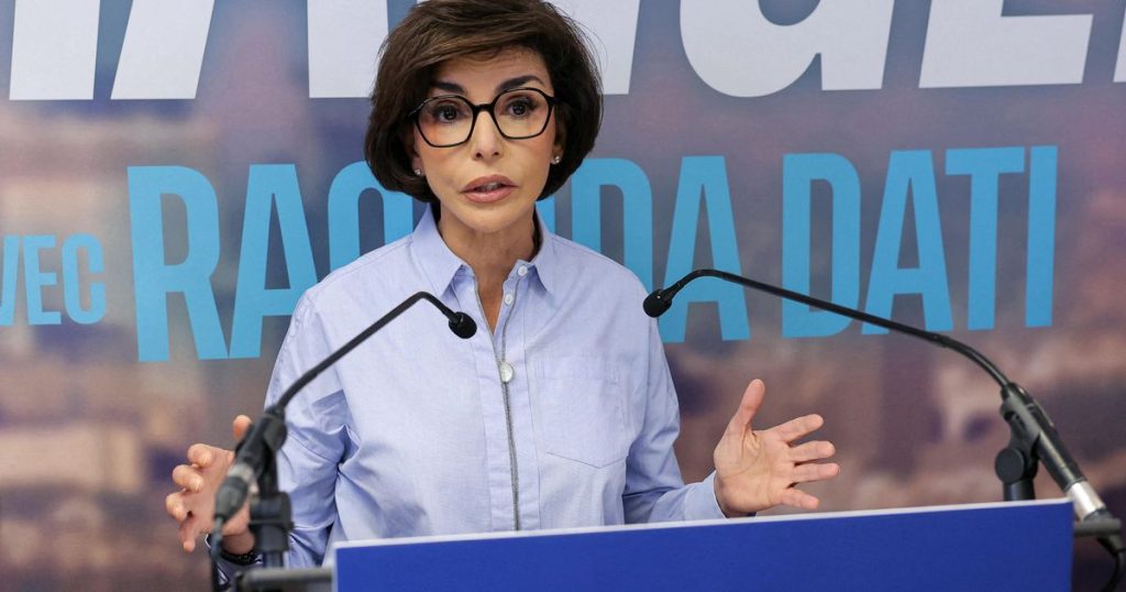 enfermée dans un propos « droitisé » et piégée par sarah knafo… comment l’opération rachida dati pour l’emporter à paris a viré au bide
